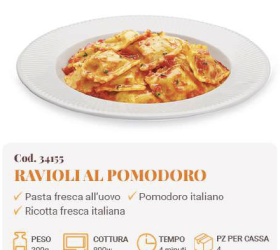 RAVIOLI AL POMODORO