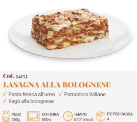 LASAGNA ALLA BOLOGNESE