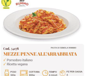 MEZZE PENNE ALL'ARRABBIATA